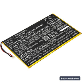 Autel MaxiSys MS908 Replacement Battery, 3.7V, 11000mAh, Li-Polymer 1