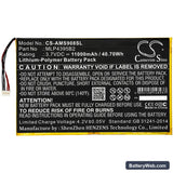 Autel MaxiSys MS908 Replacement Battery, 3.7V, 11000mAh, Li-Polymer 3