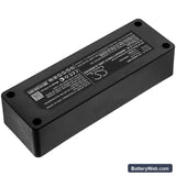 Alaris Medicalsystems III Infusion Pump Replacement Battery, 3.6V, 3000mAh, Ni-MH 2