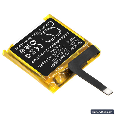 Amazfit GTS Replacement Battery, 3.85V, 240mAh, Li-Polymer 2