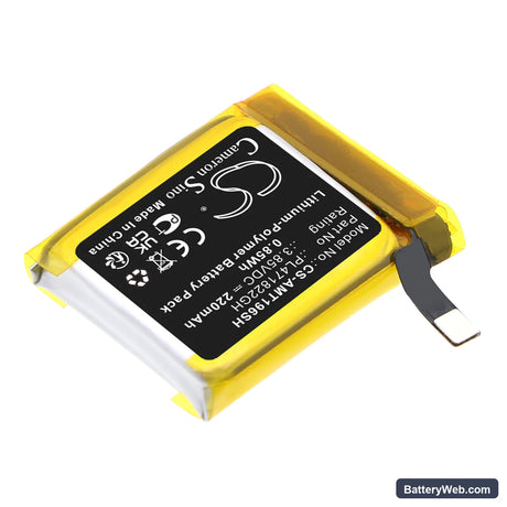 Amazfit A1969 Replacement Battery, 3.85V, 220mAh, Li-Polymer 2