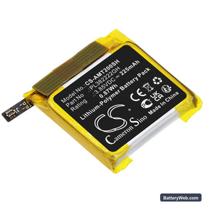 Amazfit POP Replacement Battery, 3.85V, 225mAh, Li-Polymer 1