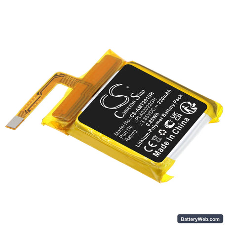 Amazfit GTS 2 Mini Replacement Battery, 3.85V, 220mAh, Li-Polymer 1
