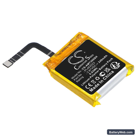Amazfit GTS 3 Replacement Battery, 3.87V, 240mAh, Li-Polymer 1