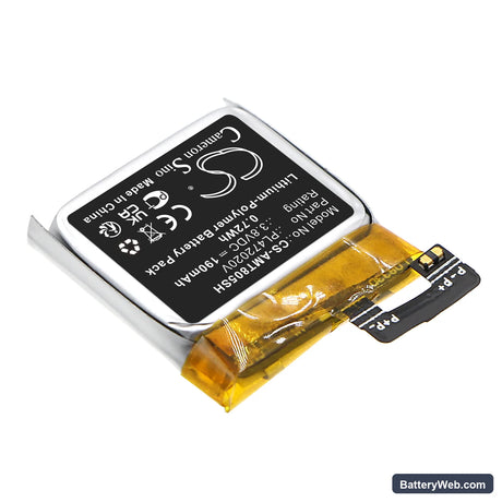 Amazfit A1805 Replacement Battery, 3.8V, 190mAh, Li-Polymer 2