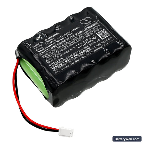 Amano PIX-200 Replacement Battery, 12V, 2000mAh, Ni-MH 1