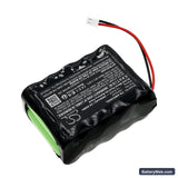 Amano PIX-200 Replacement Battery, 12V, 2000mAh, Ni-MH 2