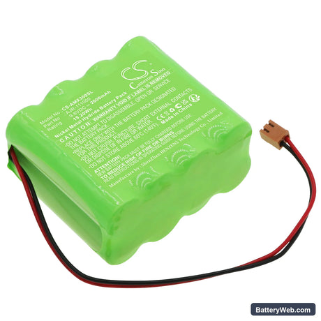 Amano PIX3000 Replacement Battery, 9.6V, 2000mAh, Ni-MH 1