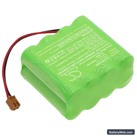 Amano PIX3000 Replacement Battery, 9.6V, 2000mAh, Ni-MH 2