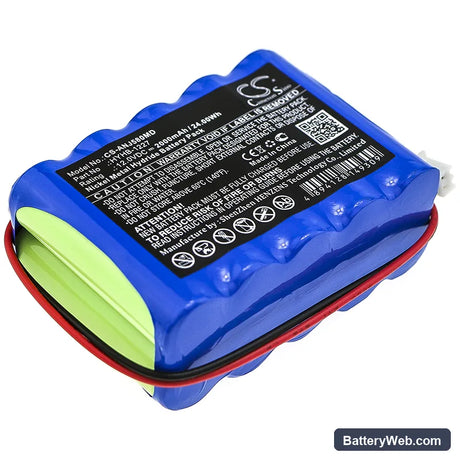 Angel AJ5800 Replacement Battery, 12V, 2000mAh, Ni-MH 1