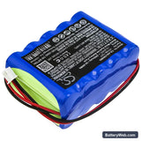 Angel AJ5800 Replacement Battery, 12V, 2000mAh, Ni-MH 2