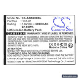 Aisino A90 Replacement Battery, 3.8V, 6000mAh, Li-ion 5