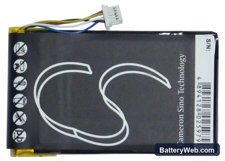 Asus S102 Replacement Battery, 3.7V, 1250mAh, Li-Polymer 6