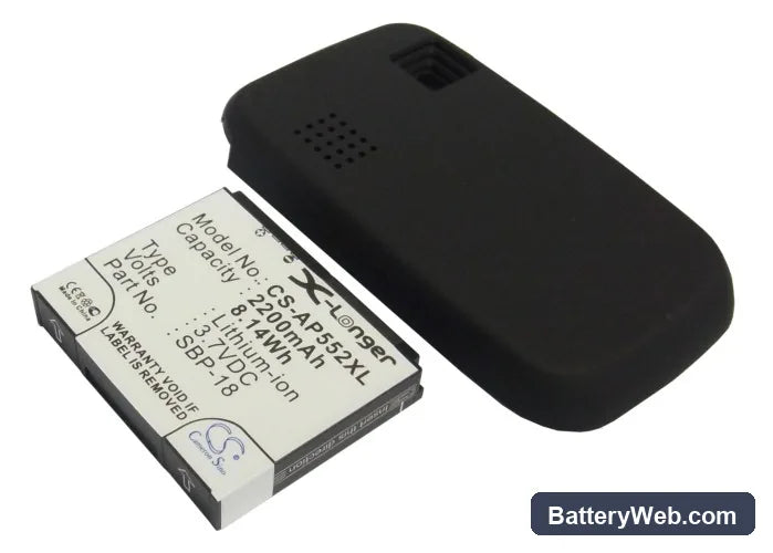 Asus P552w Replacement Battery, 3.7V, 2200mAh, Li-ion 1