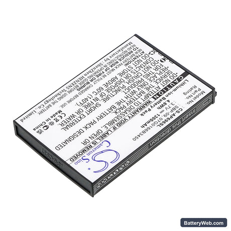 Asus MyPal A686 Replacement Battery, 3.7V, 1300mAh, Li-ion 2