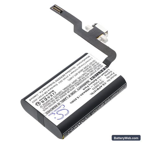 Apple A1657 Replacement Battery, 3.7V, 1850mAh, Li-ion 2