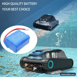 Aiper SE Cordless Robotic Pool Cleaner Replacement Battery, 11.1V, 5200mAh, Li-ion 6