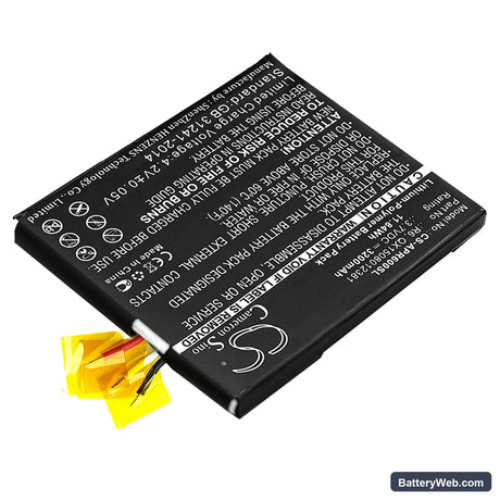 Oinom A1100 Replacement Battery, 3.7V, 3200mAh, Li-Polymer 2