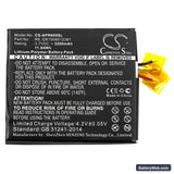 Oinom A1100 Replacement Battery, 3.7V, 3200mAh, Li-Polymer 3