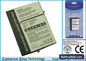 Archos Gmini 120 Replacement Battery, 3.7V, 1500mAh, Li-ion 1