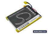 Archos 43 Internet Tablet Replacement Battery, 3.7V, 1600mAh, Li-Polymer 4