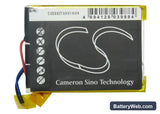 Archos 43 Internet Tablet Replacement Battery, 3.7V, 1600mAh, Li-Polymer 6