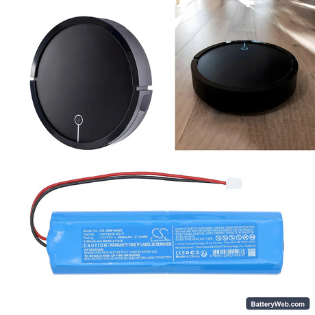 Overmax Aspiri Robo Replacement Battery, 14.4V, 2600mAh, Li-ion 6