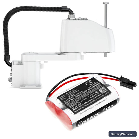 ABB IRB 910SC Replacement Battery, 3.6V, 7000mAh, Li-SOCl2 6