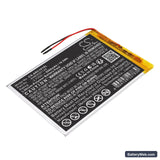 Archos 101 Core 3G Replacement Battery, 3.7V, 5000mAh, Li-Polymer 1