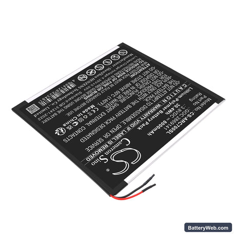 Archos 101B Oxygen Replacement Battery, 3.8V, 8000mAh, Li-Polymer 2