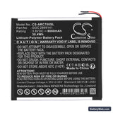 Archos 101B Oxygen Replacement Battery, 3.8V, 8000mAh, Li-Polymer 3