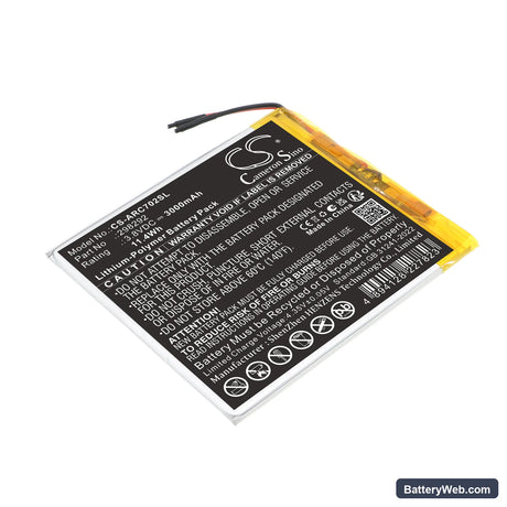 Archos 70 Oxygen Replacement Battery, 3.8V, 3000mAh, Li-Polymer 1