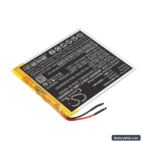 Archos 70 Oxygen Replacement Battery, 3.8V, 3000mAh, Li-Polymer 2