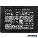 Ahram Biosystems UF12-A Replacement Battery, 11.1V, 1700mAh, Li-ion 5
