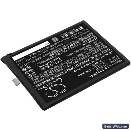 Archos 5.5 Hero V3 Replacement Battery, 3.8V, 2800mAh, Li-Polymer 2