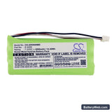 AARONIA AG Spectran HF-6060 V1 Replacement Battery, 7.2V, 2000mAh, Ni-MH 3