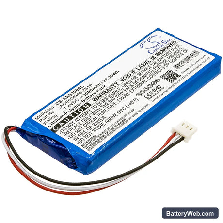 AAronia Spectran HF-Rev.3 Replacement Battery, 7.4V, 3000mAh, Li-Polymer 1