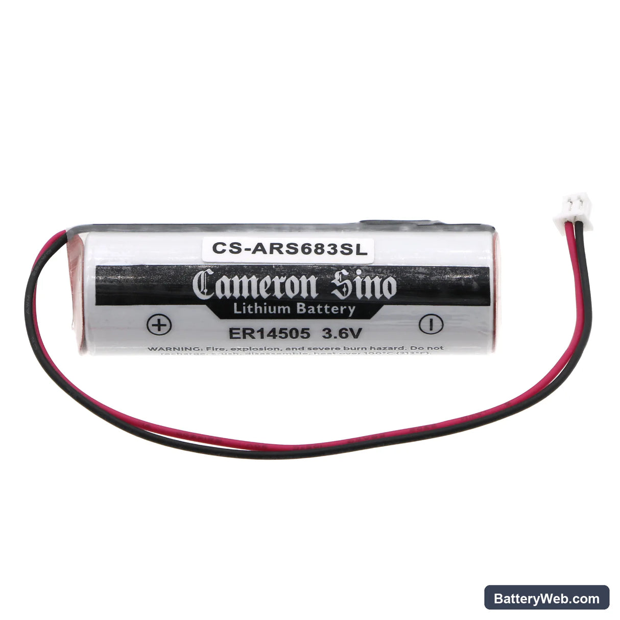 Afriso DIT 01 Replacement Battery, 3.6V, 2700mAh, Li-SOCl2 3