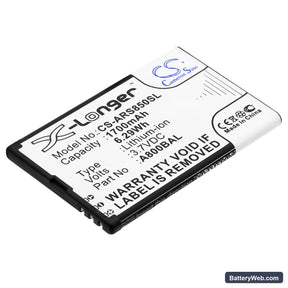 CPA HALO X Replacement Battery, 3.7V, 1700mAh, Li-ion 1