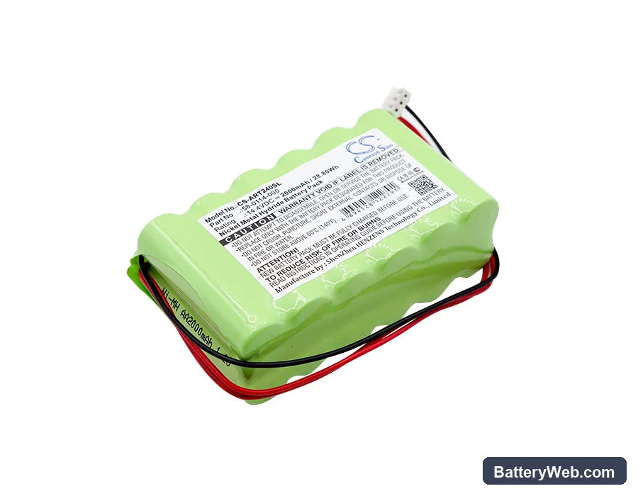 Acroprint ATR240 Replacement Battery, 14.4V, 2000mAh, Ni-MH 1