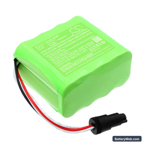 Air Liquide Blease 5500 Osiris 3 Replacement Battery, 9.6V, 1500mAh, Ni-MH 1