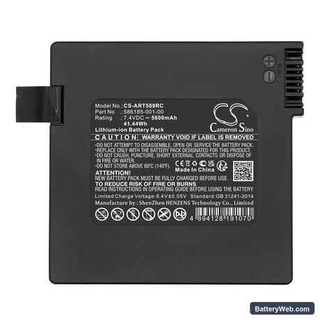 ARRIS NVG589 Replacement Battery, 7.4V, 5600mAh, Li-ion 5