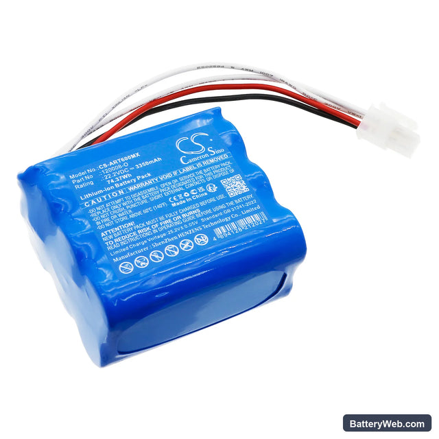 Air Liquide T60 Respirator Replacement Battery, 22.2V, 3350mAh, Li-ion 1