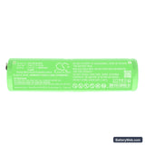 Ariete 00C0440A0AR0 TYPE: 440/A Replacement Battery, 2.4V, 2000mAh, Ni-MH 3