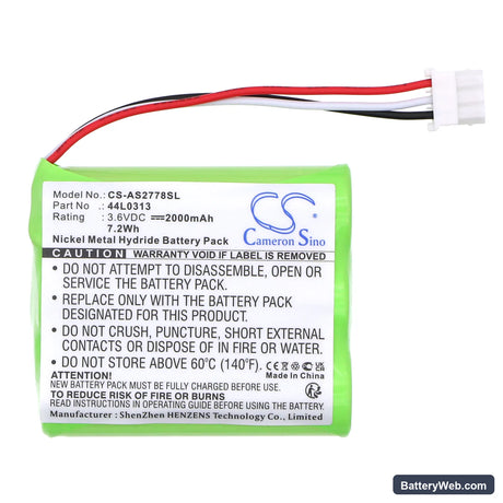 IBM AS400 Replacement Battery, 3.6V, 2000mAh, Ni-MH 3