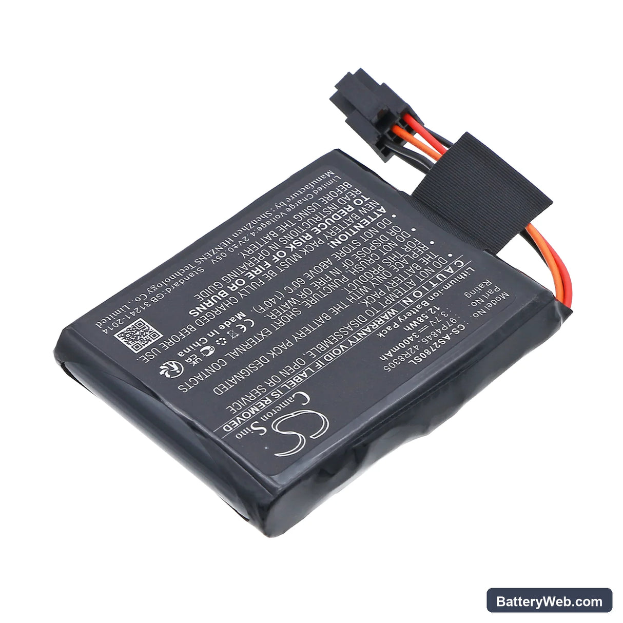 IBM 2780 Replacement Battery, 3.7V, 3400mAh, Li-ion 2