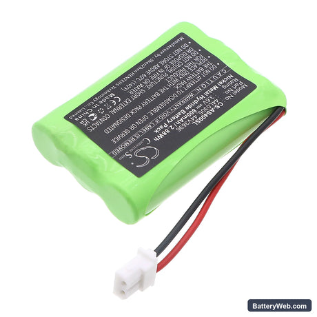 Dell Replacement Battery, 3.6V, 800mAh, Ni-MH 2