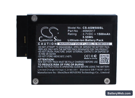 IBM ServeRAID M5000 Replacement Battery, 3.7V, 1500mAh, Li-ion 5