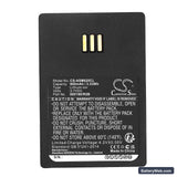 Aastra DT690 Replacement Battery, 3.7V, 900mAh, Li-ion 5
