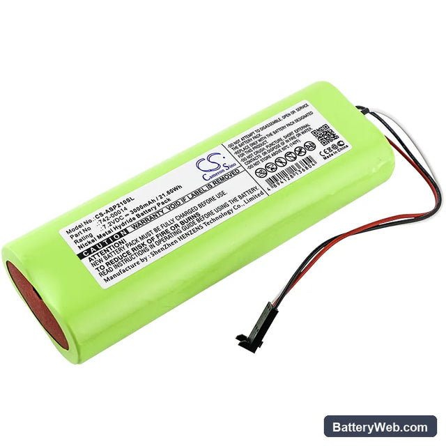 Applied Instruments Super Buddy Replacement Battery, 7.2V, 3000mAh, Ni-MH 1